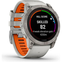 Garmin pulsómetros con gps fenix 7X Pro Sapph Sol Ti w/Gray/Orange 11