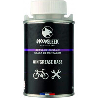 Winsleek aceites y lubricante bicicleta GRASA DE MONTAJE WIN`GREASE BASE 250gr vista frontal