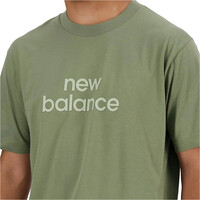 New Balance camiseta manga corta hombre New Balance Linear Logo Relaxed Tee 03