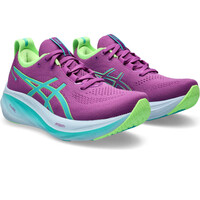 Asics zapatilla running mujer GEL-NIMBUS 26 LITE-SHOW lateral interior