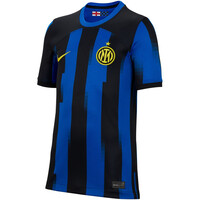 Nike camiseta de fútbol oficiales niño INTER 24 Y NK DF STAD JSY SS HM 04