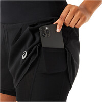 Asics pantalones cortos trail running mujer ROAD 2-N-1 3.5IN SHORT 07