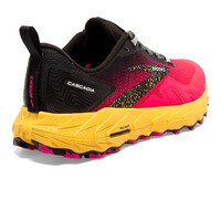 Brooks zapatillas trail mujer Cascadia 17 vista superior