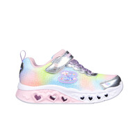 Skechers zapatilla moda niño FLUTTER HEART LIGHTS-SIMPLY L lateral exterior