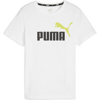 Puma camiseta manga corta niño X_ESS+ 2 Col Logo Tee vista detalle