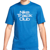 Nike camiseta técnica manga corta hombre M NK DF TRACK CLUB HYVERSE SS vista frontal