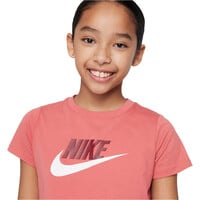 Nike camiseta manga corta niña G NSW TEE CROP FUTURA vista detalle