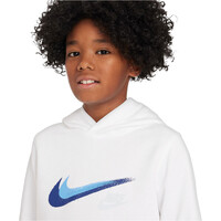 Nike sudadera niño B NSW SI FLC PO HOODY BB vista detalle