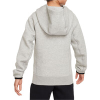 Nike sudadera niño B NSW TECH FLC PO HOODIE vista trasera