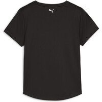 Puma camisetas fitness mujer PUMA FIT LOGO ULTRABREATHE TEE vista trasera