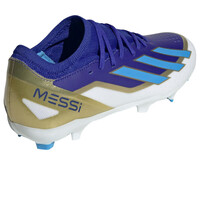 adidas botas de futbol cesped artificial X CRAZYFAST LEAGUE FG MESSI vista trasera