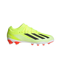 adidas botas de futbol niño cesped artificial X CRAZYFAST LEAGUE MG J AMNE lateral exterior