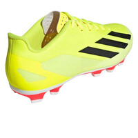 adidas botas de futbol cesped artificial X CRAZYFAST CLUB FxG AMNE vista trasera