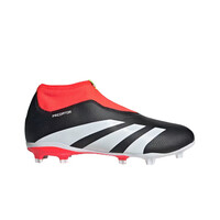 adidas botas de futbol niño cesped artificial PREDATOR LEAGUE LL FG J NEBLRO lateral exterior