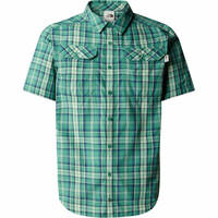 The North Face camisa montaña manga corta hombre M S/S PINE KNOT SHIRT-EU vista frontal