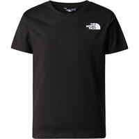 The North Face camiseta montaña manga corta niño B S/S REDBOX TEE (BACK BOX GRAPHIC) vista frontal