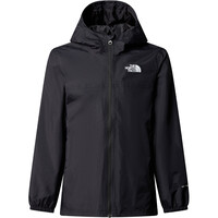 The North Face chaqueta impermeable niño TEEN RAINWEAR SHELL vista frontal