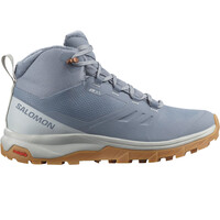 Salomon bota trekking mujer OUTsnap CSWP W lateral exterior