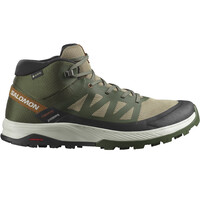 Salomon bota trekking hombre OUTRISE MID GTX lateral exterior