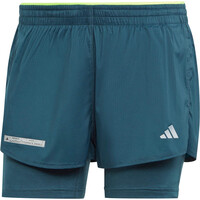 adidas pantalón running mujer ULTI 2IN1 SHORT 04