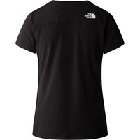 The North Face camiseta montaña manga corta mujer W LIGHTNING ALPINE S/S TEE vista trasera