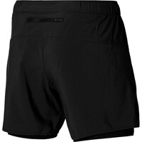 Mizuno pantaloneta técnica hombre Core 5.5 2in1 Short vista trasera