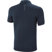 Helly Hansen camiseta montaña manga corta hombre HH LIFA ACTIVE SOLEN SS POLO vista trasera