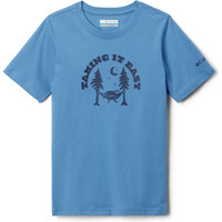 Columbia camiseta montaña manga corta niño Valley Creek Short Sleeve Graphic Shirt vista frontal