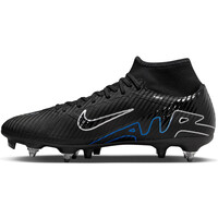 Nike botas de futbol cesped natural ZOOM SUPERFLY 9 ACAD SG-PRO AC lateral interior