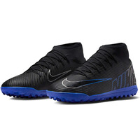 Nike botas de futbol multitaco y terreno duro SUPERFLY 9 CLUB TF lateral interior