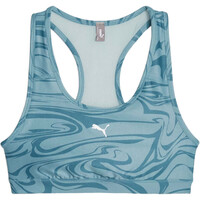 Puma body running mujer Mid Impact 4Keeps Gr vista frontal