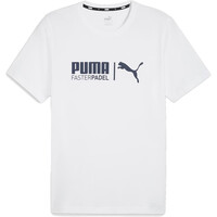 Puma camiseta tenis manga corta hombre teamLIGA Tee Padel vista frontal