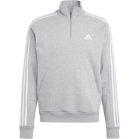 ESSENTIALS FLEECE 1/4-ZIP 3 BANDAS