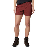 Columbia pantalón corto montaña mujer Saturday Trail Short vista frontal