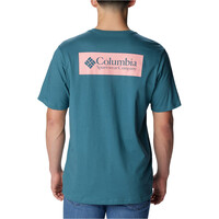 Columbia camiseta montaña manga corta hombre North Cascades Short Sleeve Tee vista trasera