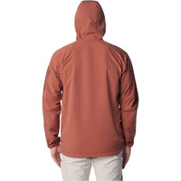 Columbia chaqueta softshell hombre Tall Heights Hooded Softshell vista trasera