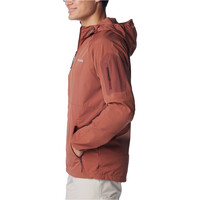 Columbia chaqueta softshell hombre Tall Heights Hooded Softshell vista detalle