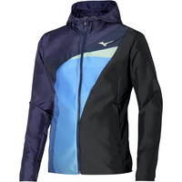 Mizuno sudadera tenis hombre Release Hooded Jacket vista frontal