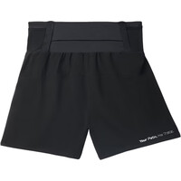 Nnormal pantalón running hombre RACE SHORTS BLACK vista trasera