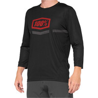 100% camiseta ciclismo hombre AIRMATIC 3/4 SLEEVE vista frontal