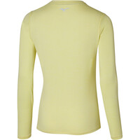 Mizuno camisetas fitness mujer Impulse core LS Tee (w) vista trasera