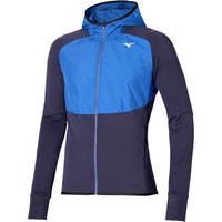 Mizuno CHAQUETA RUNNING HOMBRE Warmalite Hybrid FZ vista frontal