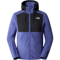 The North Face chaqueta softshell hombre M HOMESAFE FULL ZIP FLEECE HOODIE vista frontal