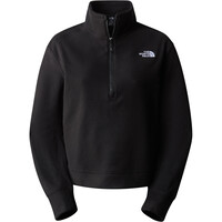 The North Face forro polar mujer W 100 GLACIER HALF ZIP vista frontal