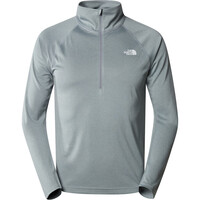 The North Face forro polar hombre M FLEX II 1/4 ZIP vista frontal