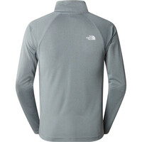 The North Face forro polar hombre M FLEX II 1/4 ZIP vista trasera