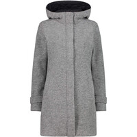 WOMAN COAT FIX HOOD