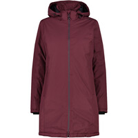 WOMAN COAT ZIP HOOD