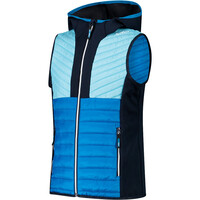 Cmp chaleco outdoor niño KID G VEST HYBRID FIX HOOD vista detalle