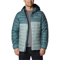 Columbia chaqueta outdoor hombre Powder Lite Hooded Jacket vista detalle